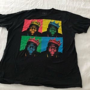 BIGGIE WARHOL T SHIRT